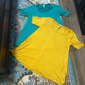 2 for 1 Lularoe Perfect T’s - xxs and xs